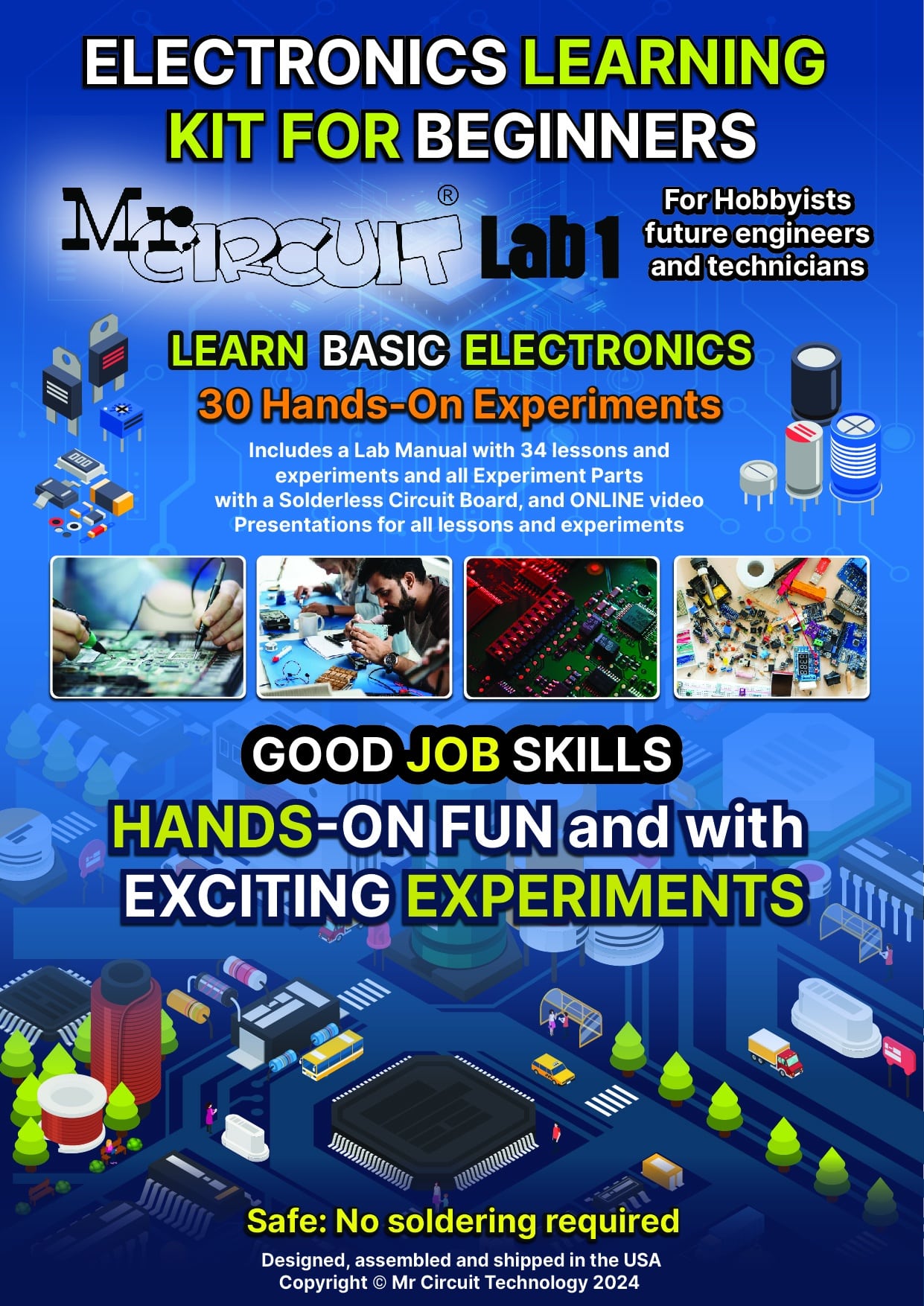 Mr circuit labs learn basic electronics mrcircuitstore