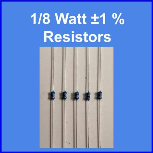 91k ohm 1/8 W 1% Metal Film resistor<br><b>Quantity = 1 Resistor</b>