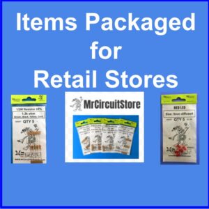 A List of Items Packaged for Retail